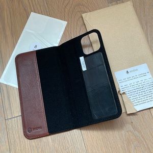 Nodus brown leather access case for iPhone 12 Pro Max
